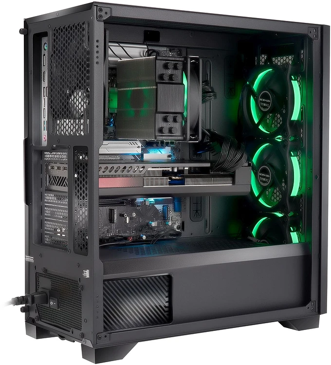 Компьютер IRU Tactio 510B7GP черный (2146239)