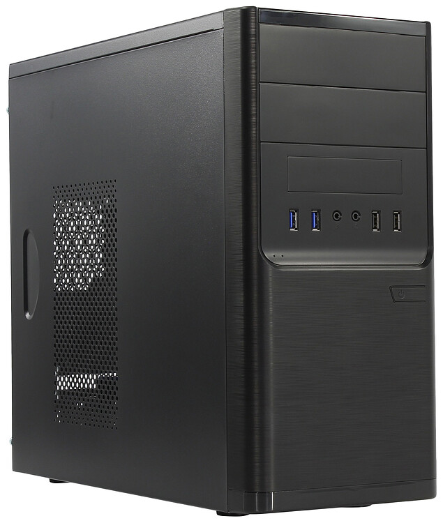 Корпус Powerman ES-701BK 450W