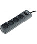 Сетевой фильтр ZIS Pilot m Max 4 euro outlets 3m Black