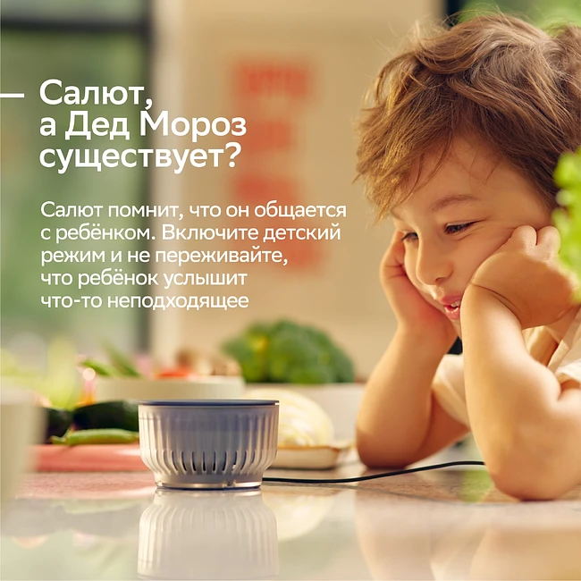 Умная колонка Sber Boom Mini 2 синий (SBDV-00250B)