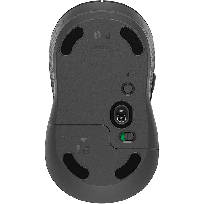 Мышь Logitech M650L Signature Bluetooth Mouse Graphite (910-006236)
