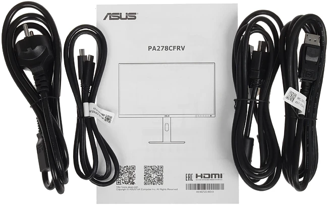 Монитор Asus ProArt PA278CFRV черный (90LM06Q0-B01M70)