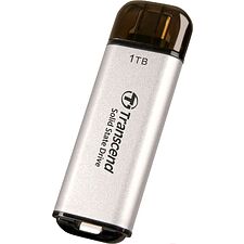 Внешний накопитель Transcend 1TB серебристый (TS1TESD300S)