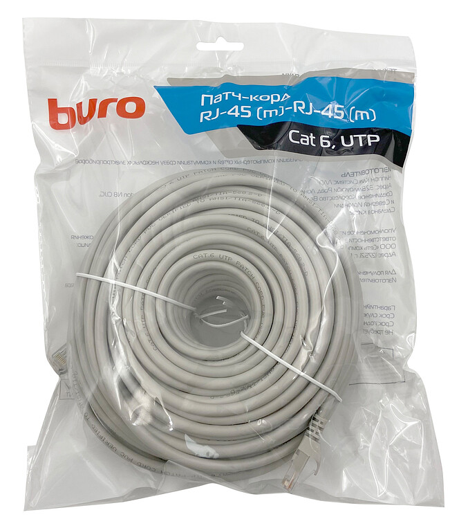 Патч-корд Buro UTP-6-30M-G (1543692)