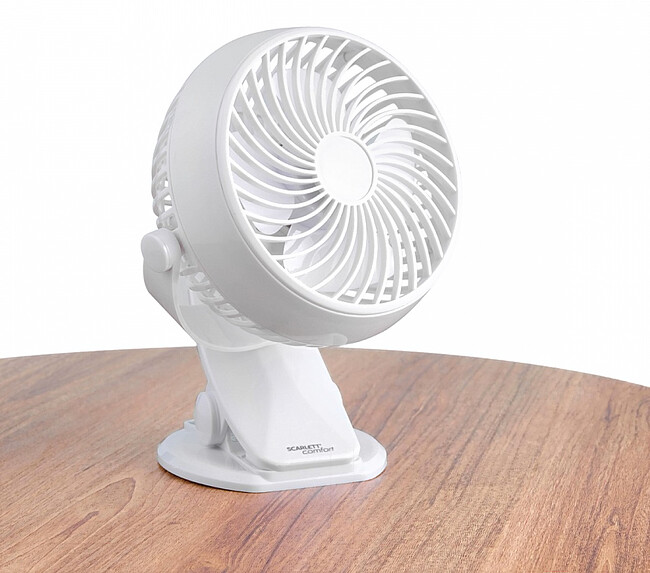 Вентилятор Scarlett SC-DF111S98 белый