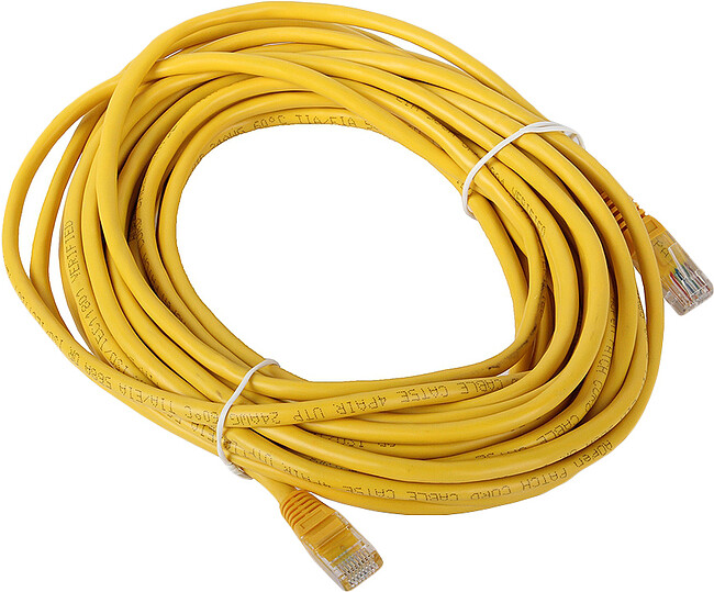 Патч-корд AOpen ANP511 10M Yellow