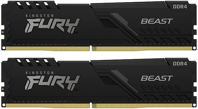 Оперативная память Kingston Fury Beast 2x16GB DDR4 PC4-25600 (KF432C16BBK2/32) Оперативная память Kingston Fury Beast 2x16GB DDR4 PC4-25600 (KF432C16BBK2/32)