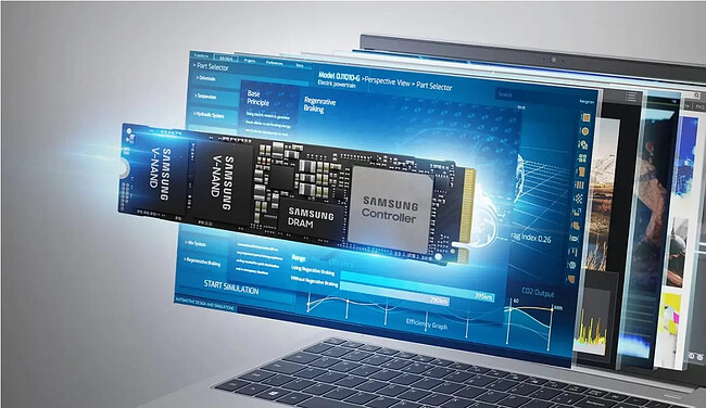 SSD диск Samsung PM9A1a 512GB (MZVL2512HDJD-00B07)