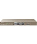 Коммутатор Tenda TEG1118P-16-250W