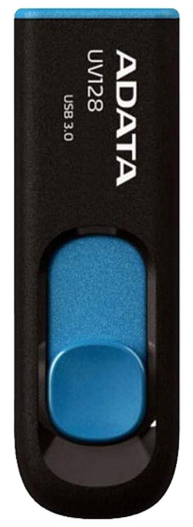 USB Flash-накопитель A-Data UV128 64GB Blue (AUV128-64G-RBE)