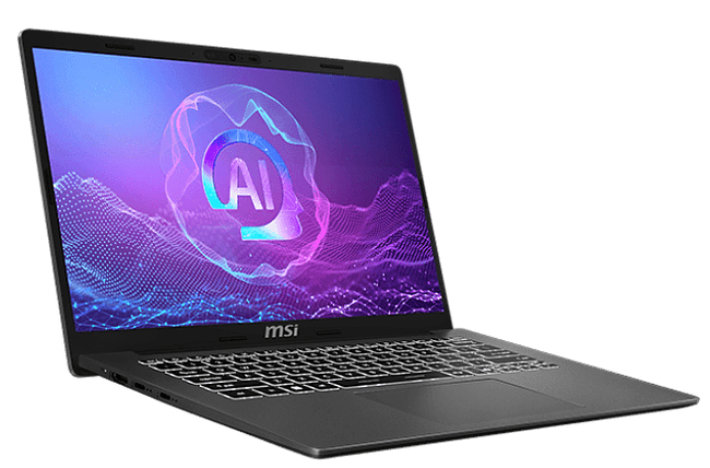 Ноутбук MSI Modern A14 AI+ F3HMG Platinum Gray (9S7-14SK21-004)