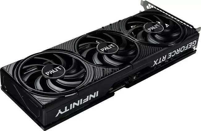 Видеокарта Palit GeForce RTX 5070 Infinity 3 OC 12GB GDDR7 (NE75070S19K9-GB2050S)