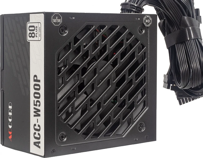Блок питания Accord ATX 500W 80 Plus White (ACC-W500P)