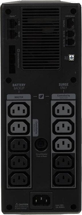 Источник бесперебойного питания APC Back-UPS Pro Power Saving RS 1500VA (BR1500GI)