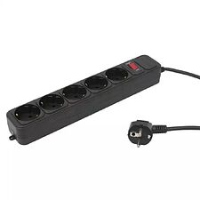 Сетевой фильтр PC Pet AP01006-5-BK черный