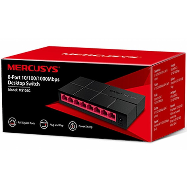 Коммутатор Mercusys MS108G