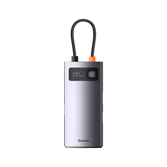 Док-станция Baseus Metal Gleam Series 4-in-1 (WKWG070113)