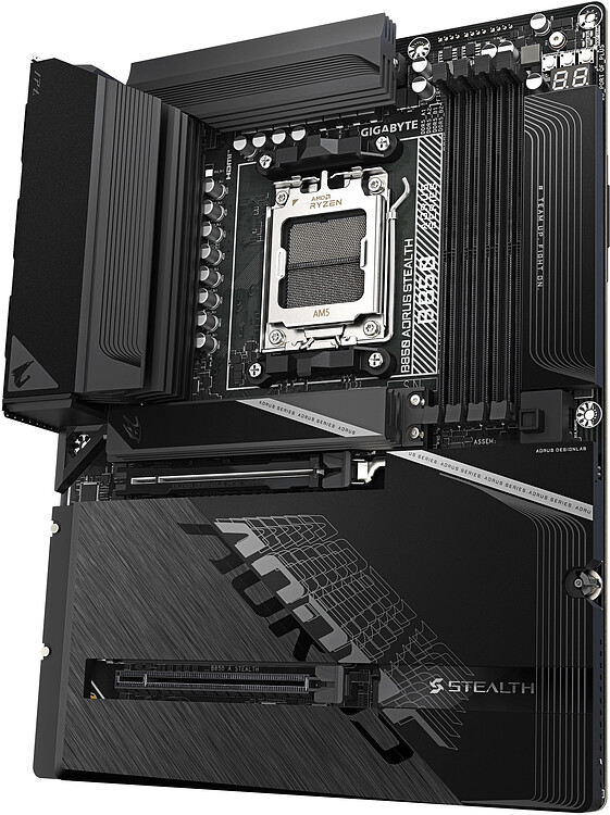 Материнаская плата GigaByte B850 Aorus Stealth rev. 1.0