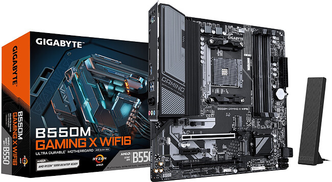 Материнская плата Gigabyte B550M Gaming X WIFI6 rev. 1.0