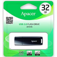 USB Flash-накопитель Apacer AH336 32GB черный (AP32GAH336B-1) USB Flash-накопитель Apacer AH336 32GB черный (AP32GAH336B-1)