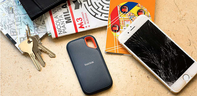 Внешний накопитель SanDisk 4TB SDSSDE61-4T00-G25