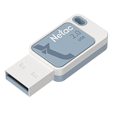 USB Flash-накопитель Netac UA31 64GB USB2.0 синий (NT03UA31N-064G-20BL)
