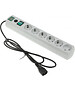 Сетевой фильтр Most RG-U 1,5м 6 розеток белый