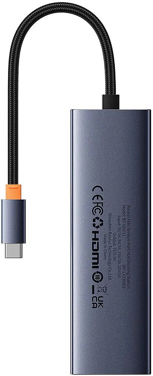 Док-станция Baseus UltraJoy Space Grey (B00052807813-00)