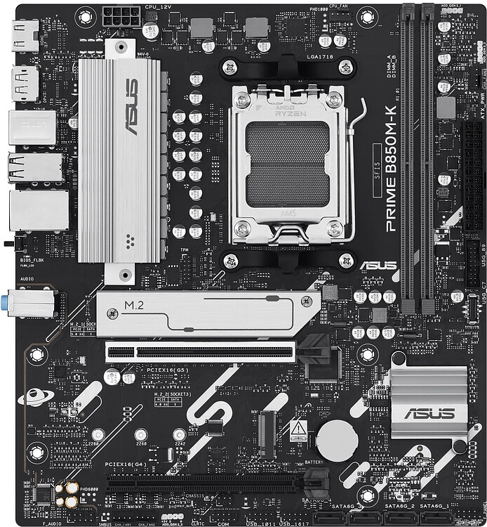Материнская плата ASUS Prime B850M-K (90MB1LV0-M0EAY0)