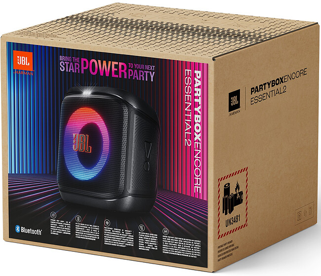 Колонка для вечеринок JBL Partybox Encore Essential 2 Black (JBLPBENCOREESS2UK)