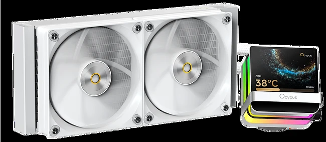 Система жидкостного охлаждения для процессора Ocypus Sigma L24 Pro WH White (Sigma-L24-WH2ANWL00P-GL)