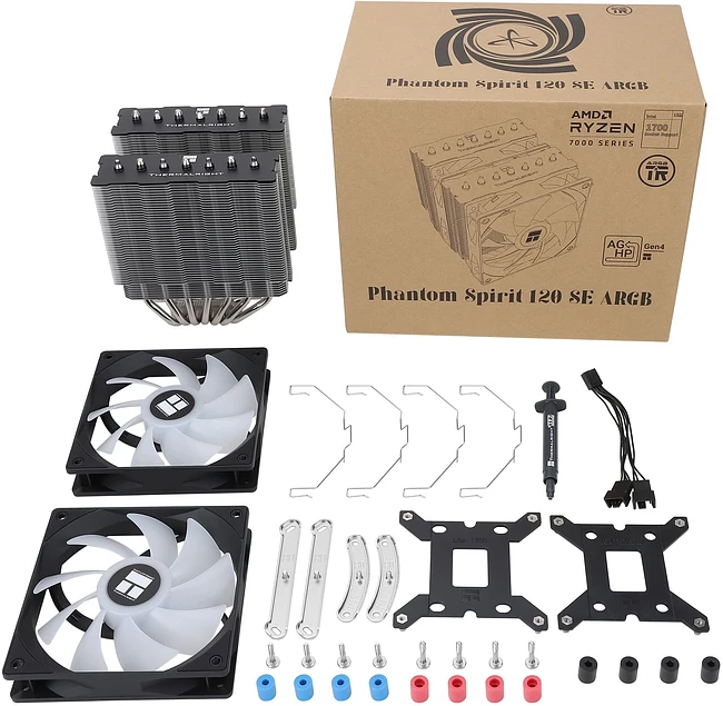 Кулер для процессора Thermalright Phantom Spirit 120 SE ARGB (PS120-SE-ARGB)