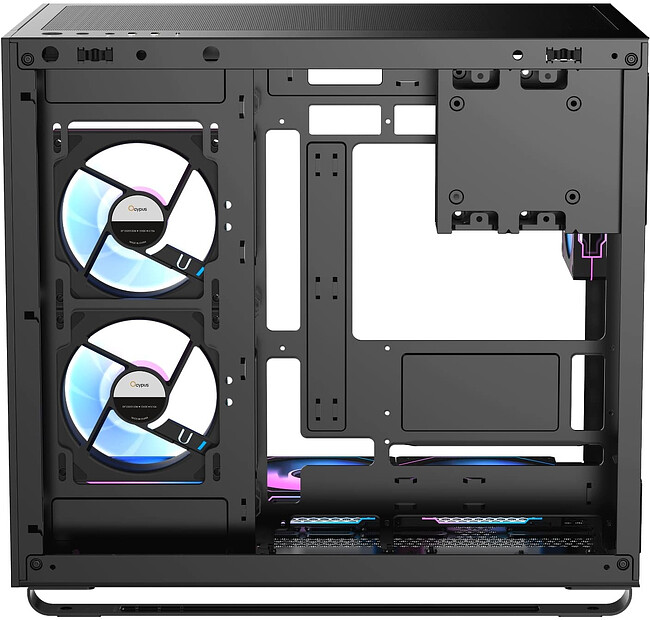 Корпус Ocypus Iota C70 ARGB без БП Black (Iota-C70-BKD600XX-GL)