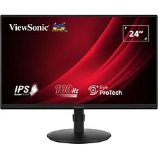 Монитор ViewSonic VA2408-HDJ черный