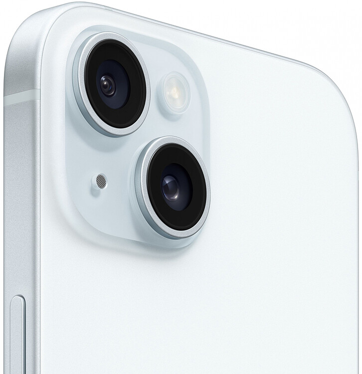 Смартфон Apple A3090 iPhone 15 128Gb голубой (MTP43HN/A)