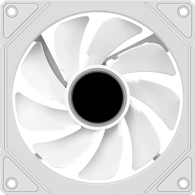 Вентилятор для корпуса Ocypus Gamma F12 ARGB REVERSE BLADE WH (Gamma-F12-WH1AM01X-GL)