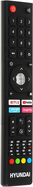 Телевизор Hyundai H-LED75QBU7500 черный/серебристый