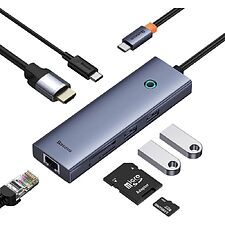 Док-станция Baseus UltraJoy BS-OH112 Space Grey (B00052805813-00)