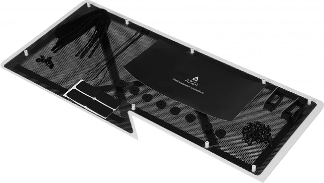 Корпус Azza Cast белый без БП (CSAZ-808WM)