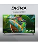 Телевизор Digma DM-LED50UQB31 черный/черный