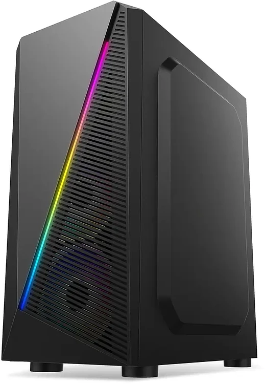 Корпус Bloody BD-CC102F черный без БП (BD-CC102F-BK)