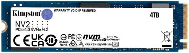 SSD диск Kingston PCI-E 4.0 x4 4000Gb (SFYRDK/4000G)