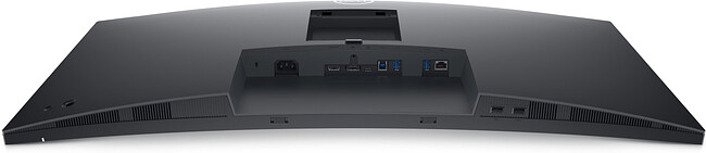 Монитор Dell P3424WE серебристый/черный