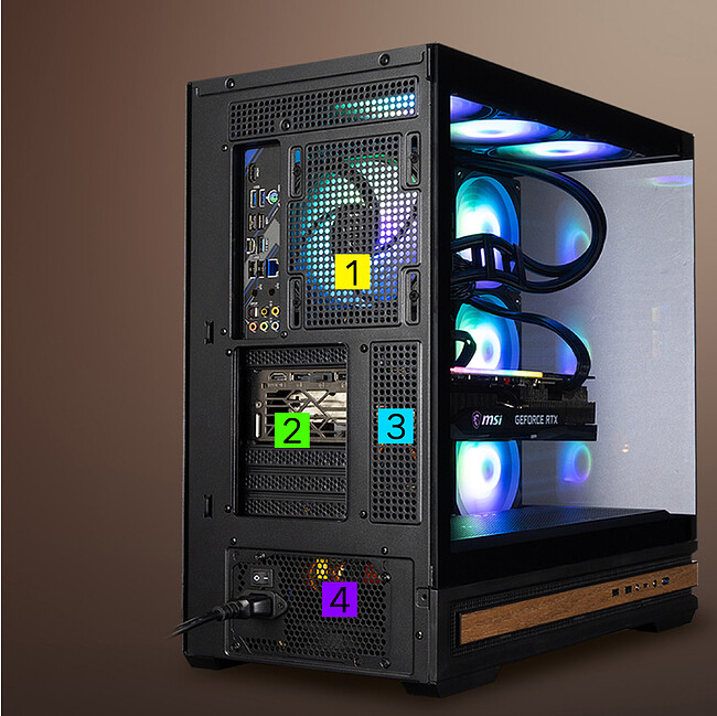 Корпус Zalman P40 Namu Black