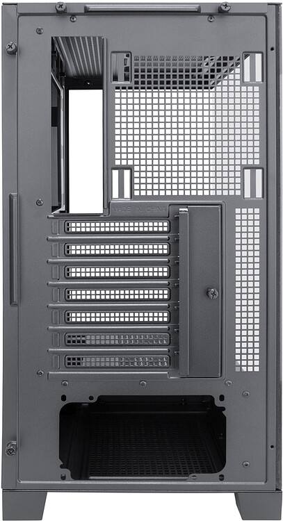 Корпус 1stPlayer Mi8 без БП Black (MI8-BK-3FC7R-1FC7)