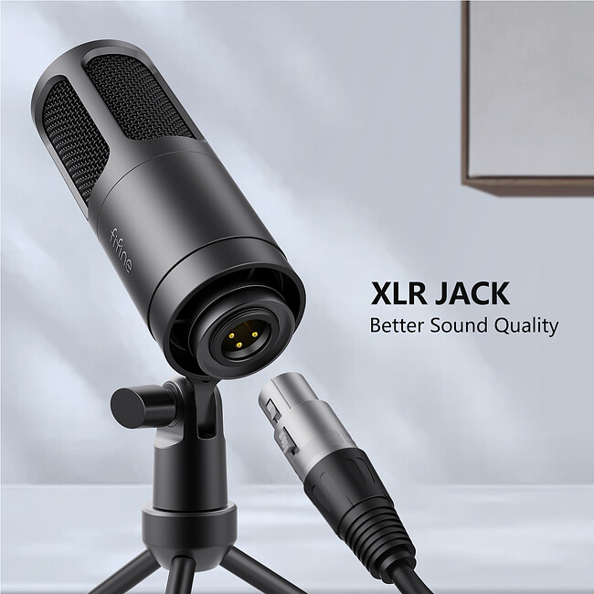 Микрофон Fifine K669D черный