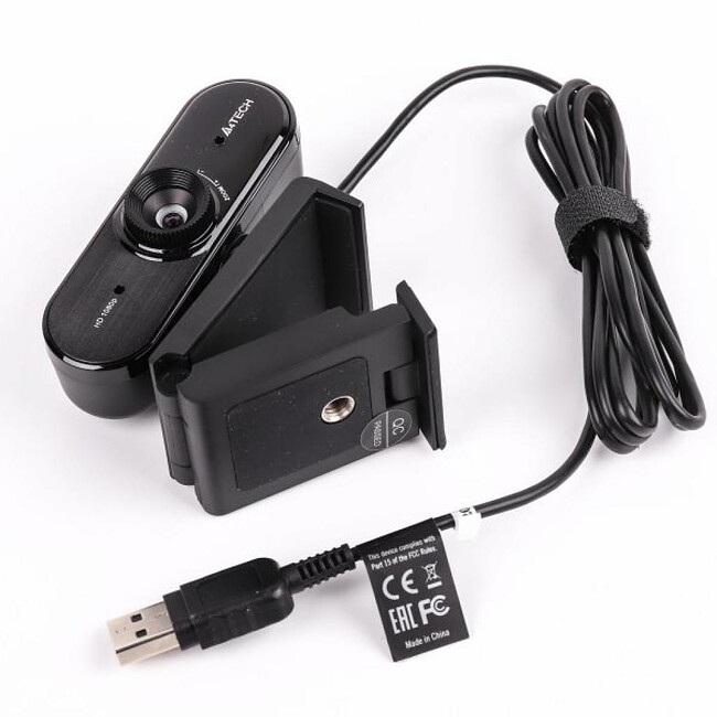 Веб-камера A4Tech PK-935HL черный