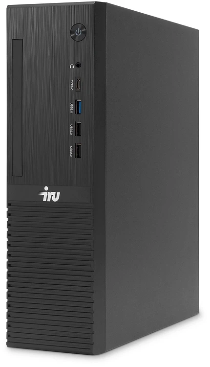 Компьютер IRU Planio 310H6SFC черный (2153487)