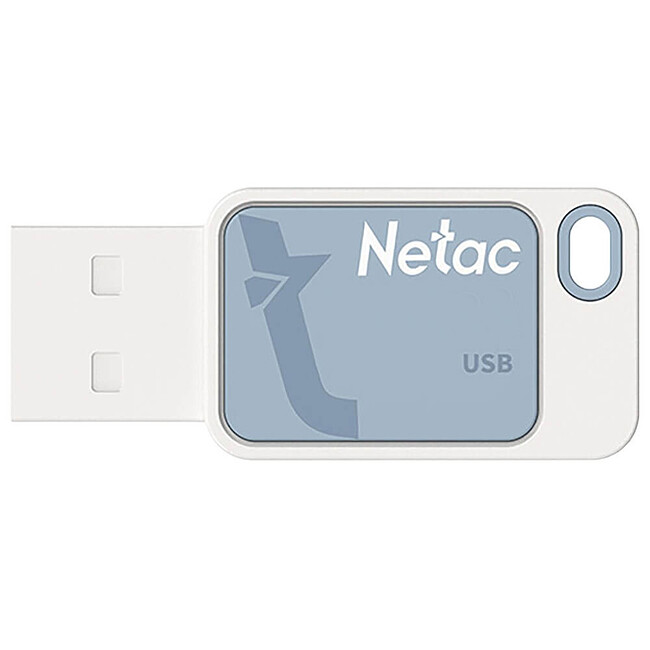 USB Flash-накопитель Netac UA31 64GB USB2.0 синий (NT03UA31N-064G-20BL)