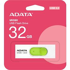 USB Flash-накопитель A-Data AUV320-32G-RWHGN 32GB белый/зеленый